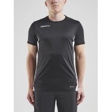 Craft Sport-Tshirt Pro Control Impact (leicht, atmungsaktiv) schwarz Herren